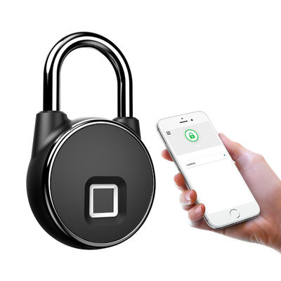 Garage Zinc Alloy Security Smart Lock con interfaccia USB e riconoscimento delle impronte digitali