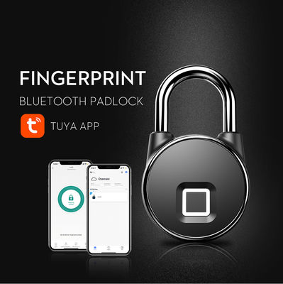 Garage Zinc Alloy Security Smart Lock con interfaccia USB e riconoscimento delle impronte digitali