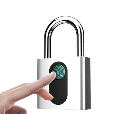 Bicicletta impronta digitale sblocco sicurezza Zinc alloy smart lucchetto elettronico impermeabile anti-furto