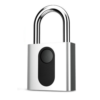 Bicicletta impronta digitale sblocco sicurezza Zinc alloy smart lucchetto elettronico impermeabile anti-furto