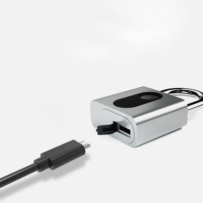 Bicicletta impronta digitale sblocco sicurezza Zinc alloy smart lucchetto elettronico impermeabile anti-furto