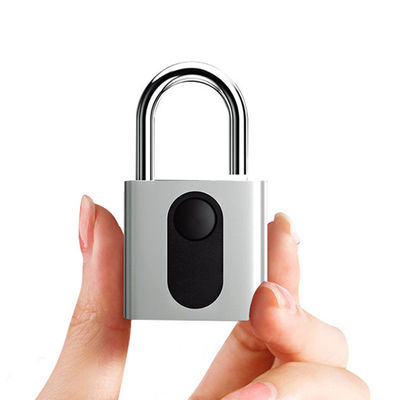 Bicicletta impronta digitale sblocco sicurezza Zinc alloy smart lucchetto elettronico impermeabile anti-furto