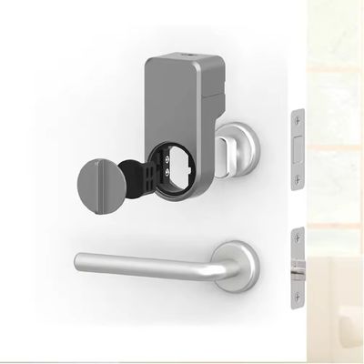 Porta in legno di alluminio sottile Bluetooth Entry Smart Cabinet Lock per la casa in colore grigio