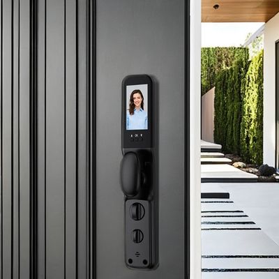 Hotel Smart Door Lock con riconoscimento facciale e controllo APP alimentato da batteria da 4200mA