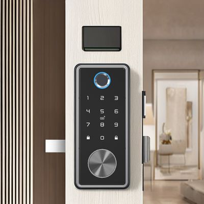 Zinc Alloy Black Blue Tooth Smart Lock per la rete WIFI Tuya APP scheda di memoria