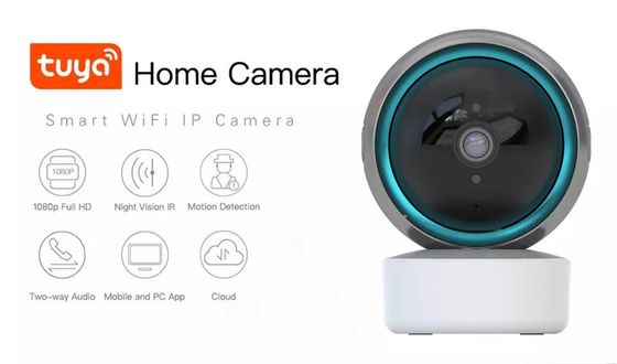 1080P HD IP Camera Tuya Smart Mini Camera con visione notturna e Magnetic Wireless Design