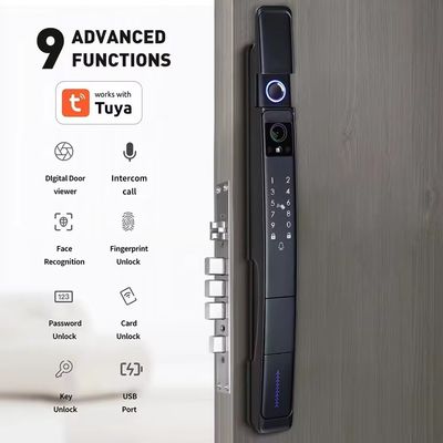 Proteggi la tua casa con la serratura TUYA Smart Door Lock, il riconoscimento facciale 3D e la memoria a schede