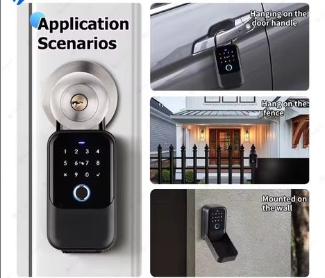 IP65 Tuya Outdoor Smart Lock impermeabile con connettività WiFi e lettore di impronte digitali
