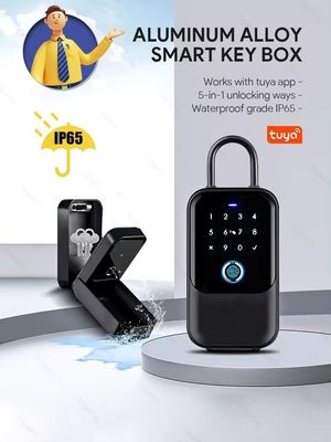 App porta in legno sbloccare all'aperto IP65 resistente all'acqua WiFi Smart Door Lock con impronta digitale TUYA TT