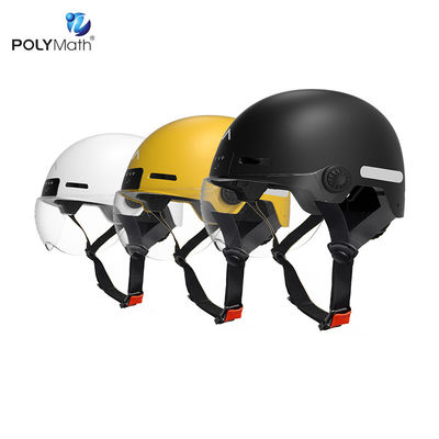 Smart Cycling Function ABS EPSLENS PC Shell Helmet per fotocamera di azione in bicicletta HD 1080p
