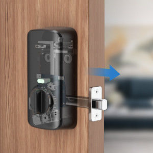 Porta in acciaio lucchetti intelligenti Tuya digitale senza fili Password impermeabile senza chiave impronta digitale