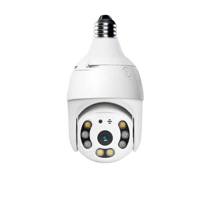 360 gradi di sorveglianza HD PTZ di sicurezza Wifi Cctv Camera di rete per lampadina intelligente