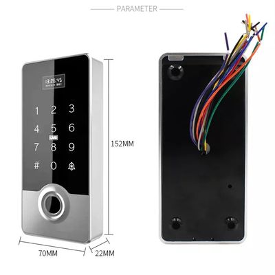 ≤ 0,5S Velocità di identificazione Impronte digitali Password Carta IC e sistema di controllo di accesso intelligente APP