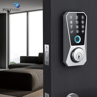 Serrature intelligenti per porte in legno con impronte digitali automatiche e connettività WiFi