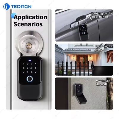 Lettore di impronte digitali connessione WiFi per la casa hotel appartamenti ufficio nero