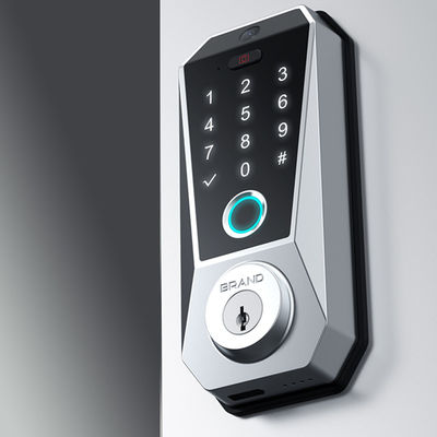 Tuya WIFI Digital Smart Door Lock con memorizzazione dei dati sulla scheda di memoria e accesso alle impronte digitali