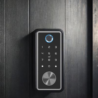 Chiusura intelligente per porte in legno con codice Tuya e tecnologia di riconoscimento delle impronte digitali
