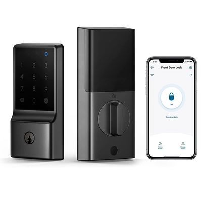Serratura Smart Door con stile minimalista moderno e opzione di archiviazione dati su scheda di memoria
