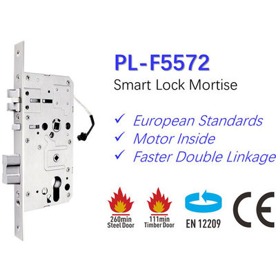 Corpo di serratura elettrica a cilindro standard europeo per Polymath F-5572 DIN EN 12209