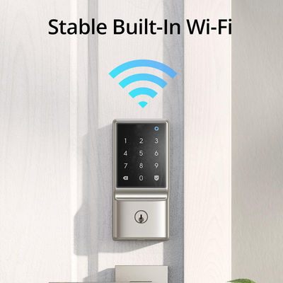 Serratura Smart Door con stile minimalista moderno e opzione di archiviazione dati su scheda di memoria