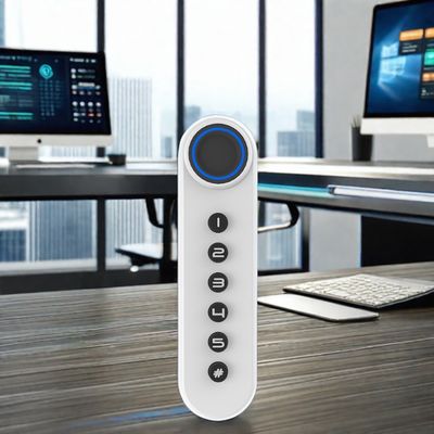 Diretto Blue Tooth Network digitale password impronta digitale armadio serratura per porta di vetro