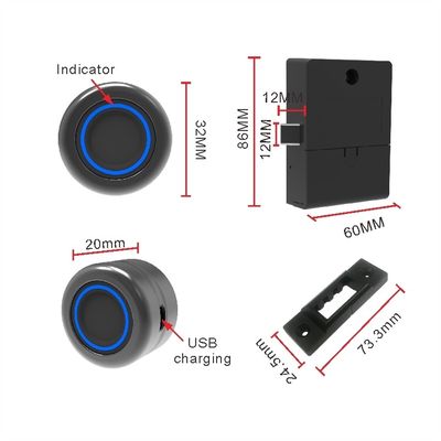 Aggiorna la tua porta in legno con l' ultimo lucchetto smart fingerprint cabinet facile da installare