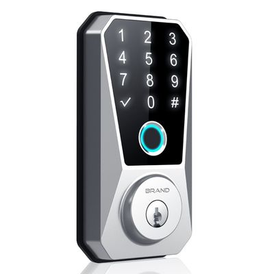 Legatura di zinco Nuova ricarica USB Impronta digitale biochimica Password Gate Smart Door Lock