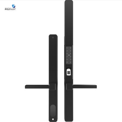 Cerradura digitale nera Electronica Tecnologia intelligente Serratura di sicurezza con rete Wifi