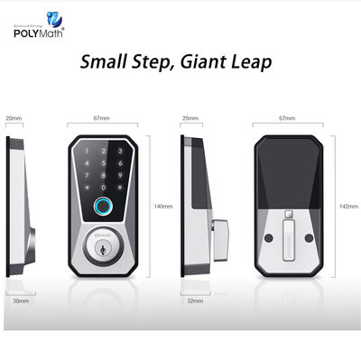 Blue Tooth Network Steel Door Smart Lock con design impermeabile e protezione per la sicurezza