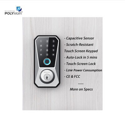 Blue Tooth Network Steel Door Smart Lock con design impermeabile e protezione per la sicurezza