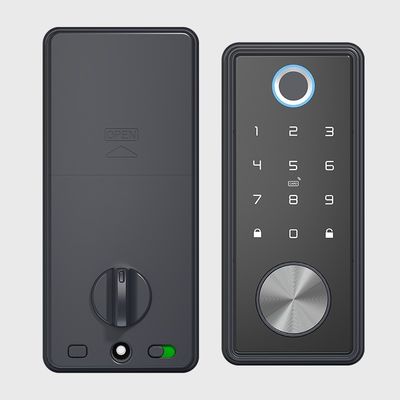 Porta in alluminio TUYA Smart Lock con riconoscimento delle impronte digitali e memorizzazione della scheda di memoria