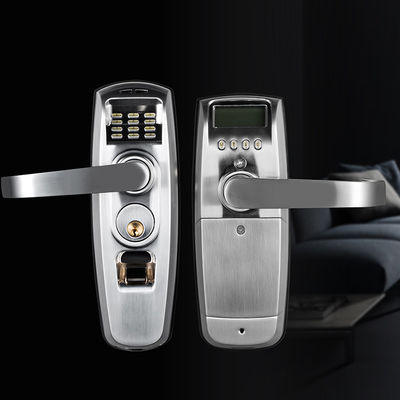 Porta in legno impronte digitali chiave password sbloccare smart home porta di sicurezza serratura con batteria