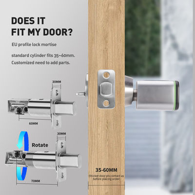 Facile Diy Installare Sistema Intelligente Tuya APP Chiusura Porta Keyless Connesso BLE Carta di Impronta Digitale