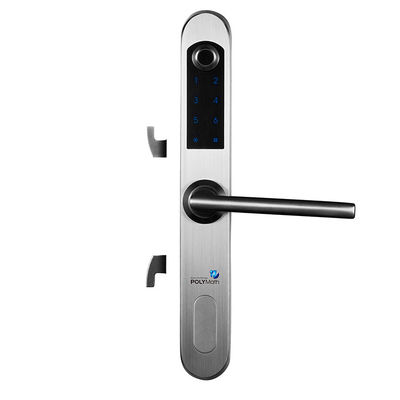 Batteria ad alta sicurezza 4*AAA Smart Digital Outdoor Impermeabile Biometrico ponte rotto doppio blocco impronte digitali