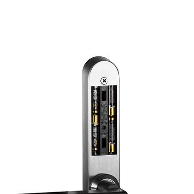 Batteria ad alta sicurezza 4*AAA Smart Digital Outdoor Impermeabile Biometrico ponte rotto doppio blocco impronte digitali