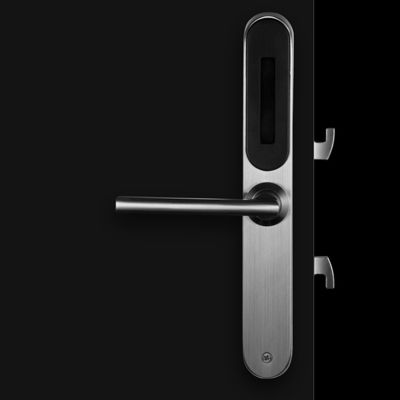 Batteria ad alta sicurezza 4*AAA Smart Digital Outdoor Impermeabile Biometrico ponte rotto doppio blocco impronte digitali