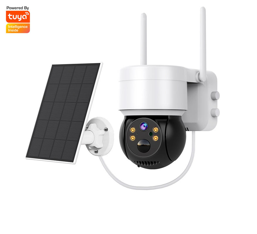 2MP 1080p CMOS Sensore pannello solare alimentato con Wifi IP Camera per visione notturna esterna