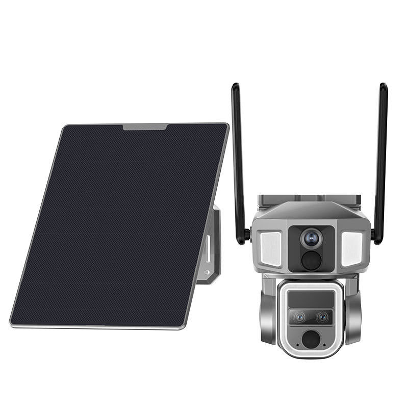 Fotocamera solare 4MP Wireless Outdoor Security Camera con visione notturna e controllo NIVIEW App