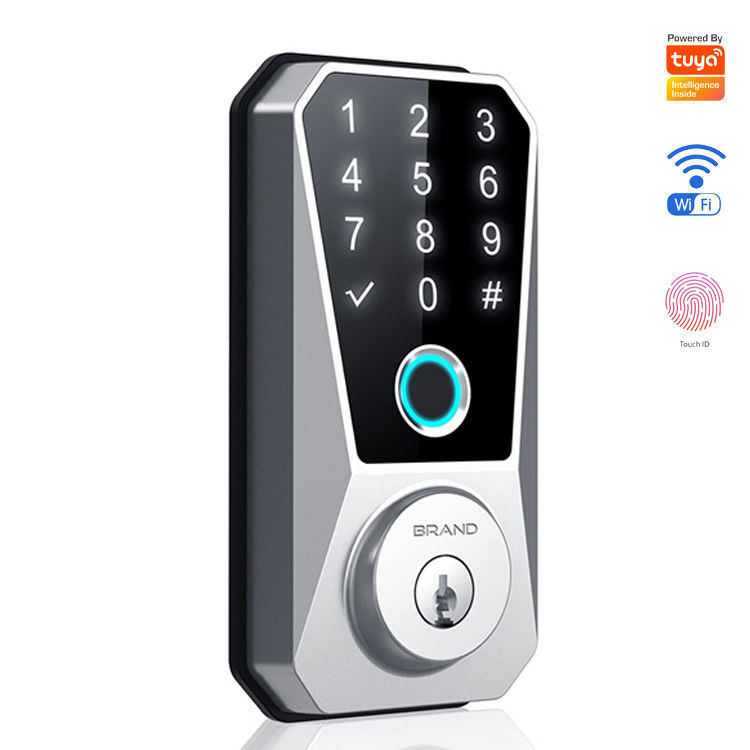 Migliora la sicurezza della tua casa con impronte digitali e memorizzazione della scheda di memoria Smart WiFi Door Lock