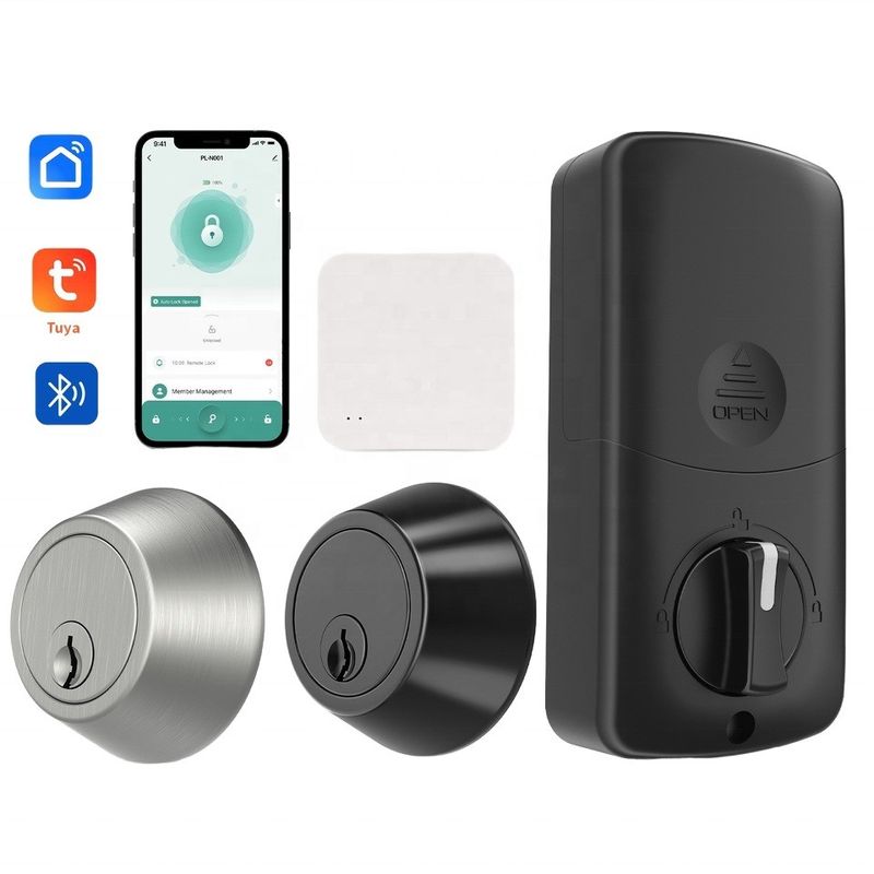 Facile funzionamento Bluetooth Smart Lock per porta in legno di alluminio sblocco remoto