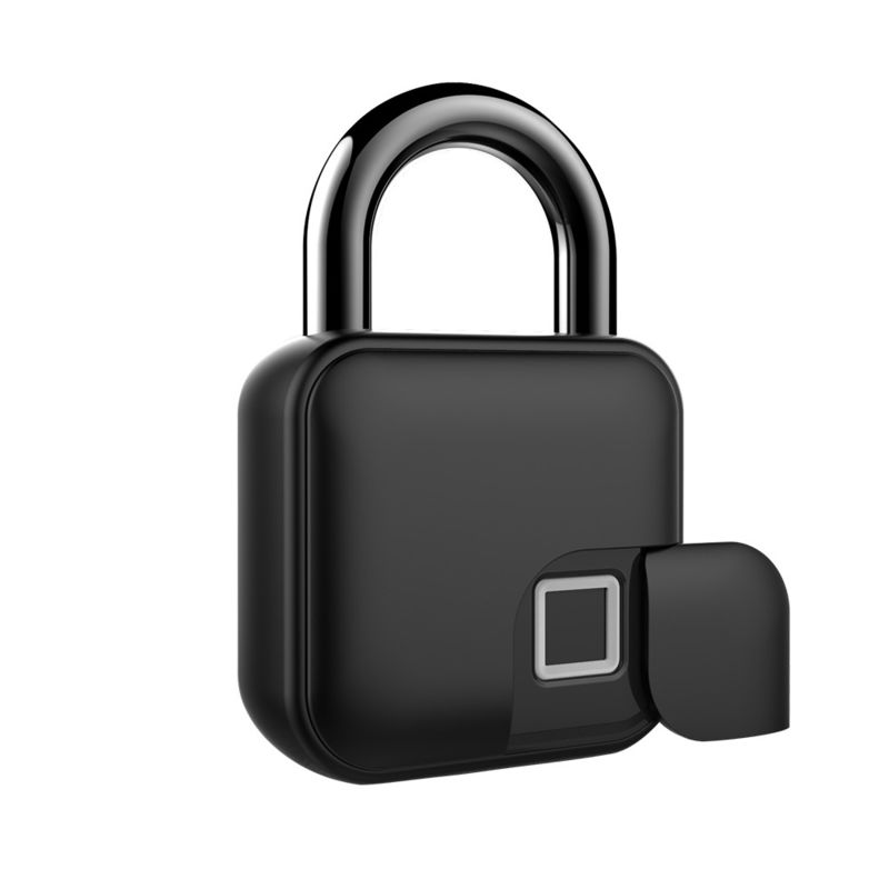 Interfaccia USB alimentazione mini serratura porta bagaglio impronte digitali smart lucchetto per porte