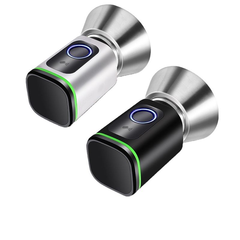 Fornitore di alimentazione di tipo C Smart Fingerprint Cylinder Door Lock impermeabile e Euro Standard