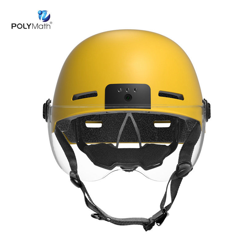 Smart Cycling Function ABS EPSLENS PC Shell Helmet per fotocamera di azione in bicicletta HD 1080p