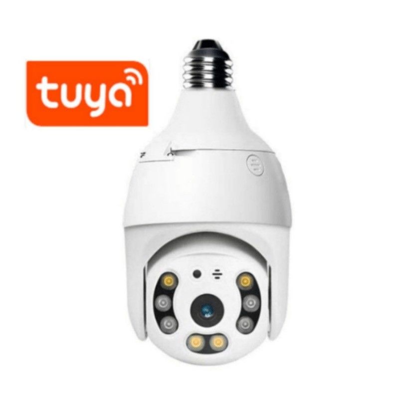 360 gradi di sorveglianza HD PTZ di sicurezza Wifi Cctv Camera di rete per lampadina intelligente
