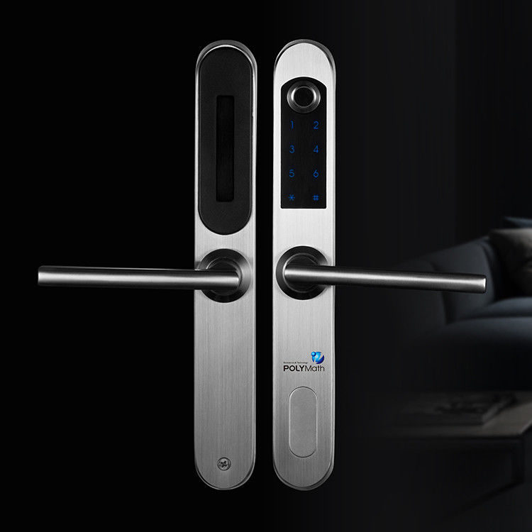 Porta in metallo WiFi Smart Card Codice digitale impronte digitali Serratura della porta per hotel appartamento Airbnb