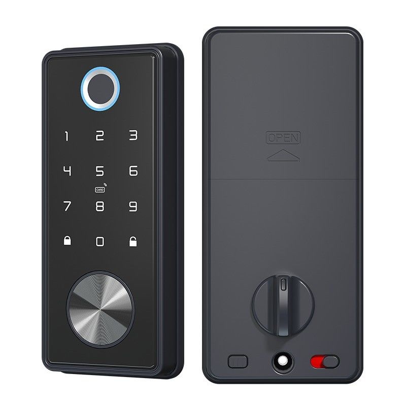 POLYMATH TT App Silindro Smart Lock porta anteriore per porta in legno Codice APP Metodo di sblocco impronte digitali