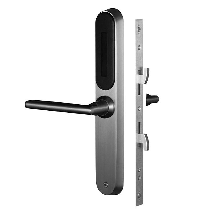 Rete dente blu Porta in legno smart lock impronte digitali testa password sblocco digitale smart porta per porta