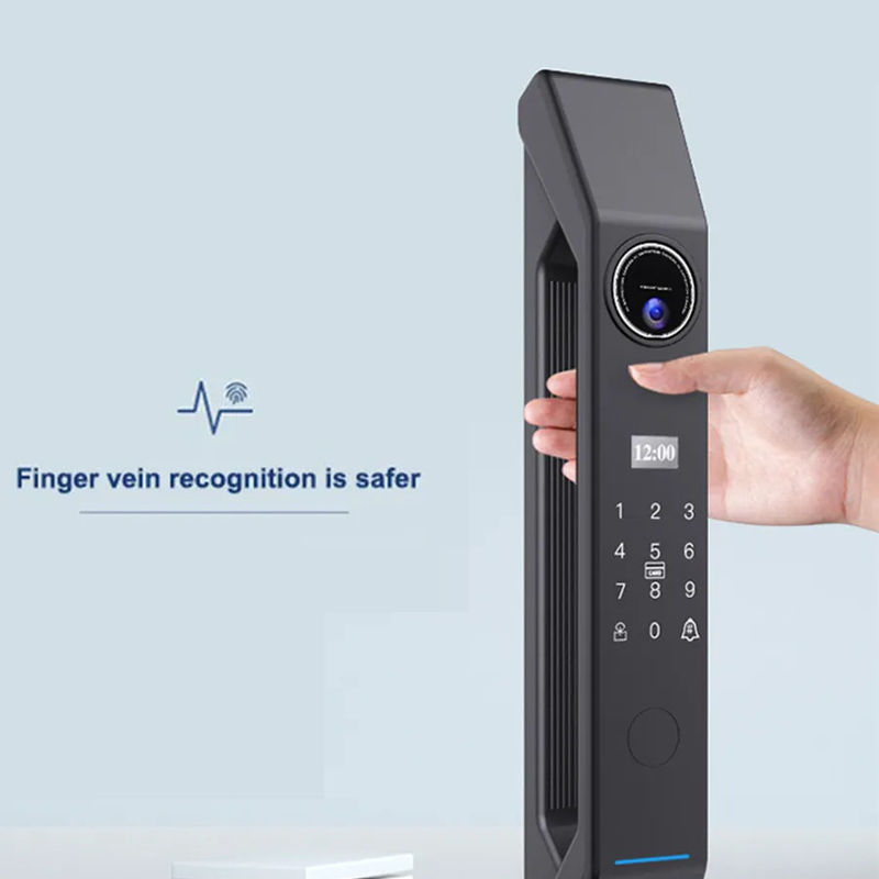 Cloud Data Storage Keyless Entry Smart Door Lock per porte in legno e in acciaio inossidabile