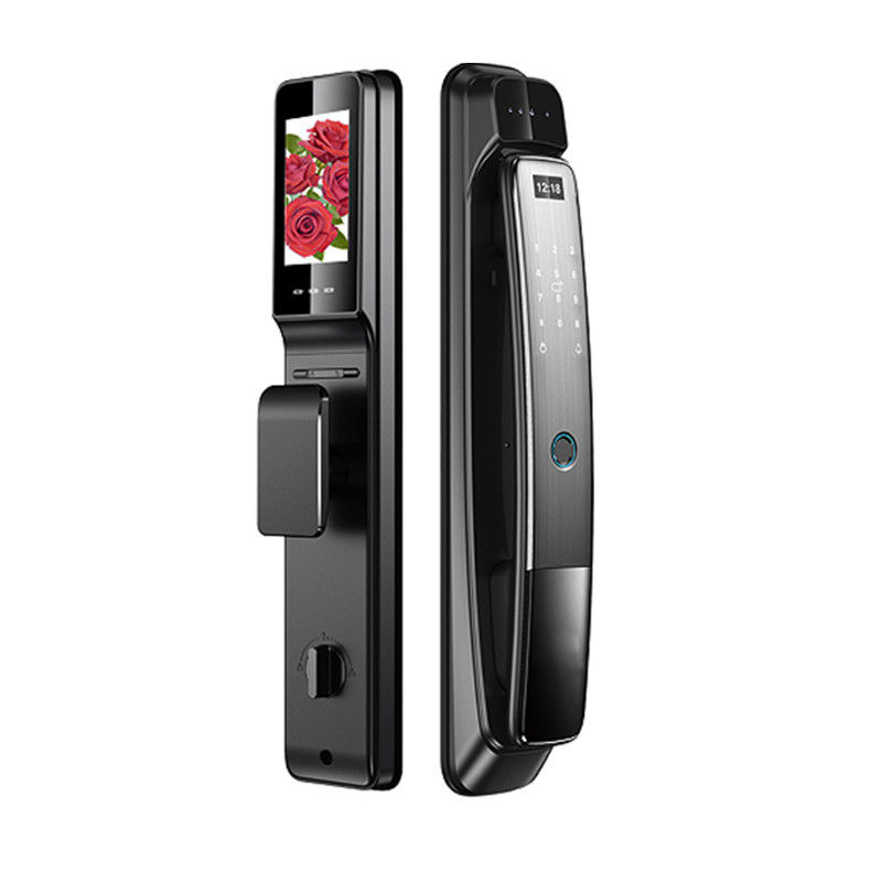 Sicurezza migliorata Riconoscimento facciale 3D Smart Door Lock con telecamera e connettività Wifi